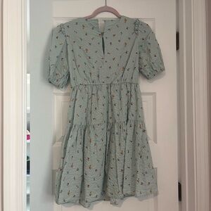 Mint green dress for girls